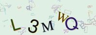 This is a captcha-picture. It is used to prevent mass-access by robots. (see: www.captcha.net)